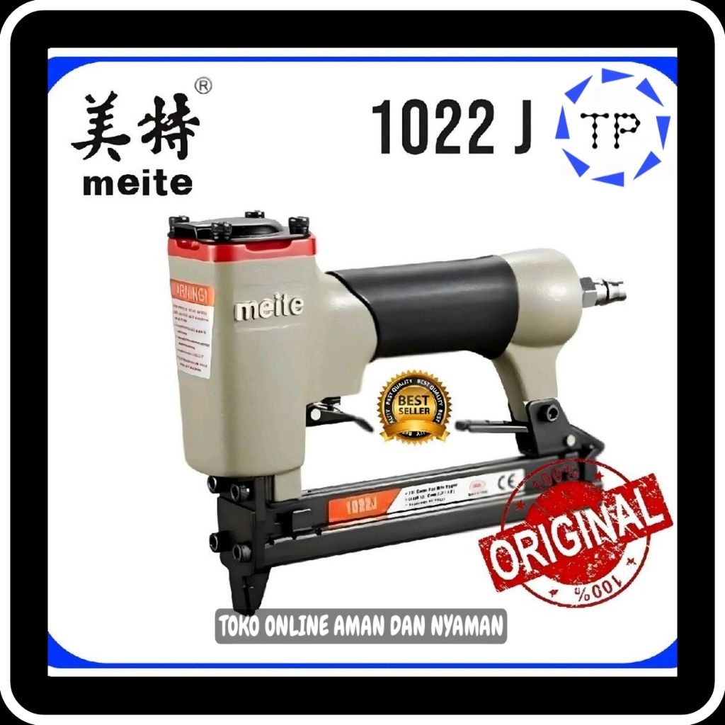 Meite Air Nailer 1022J, Mesin Paku Tembak Angin 1022J Meite Original Best Quality
