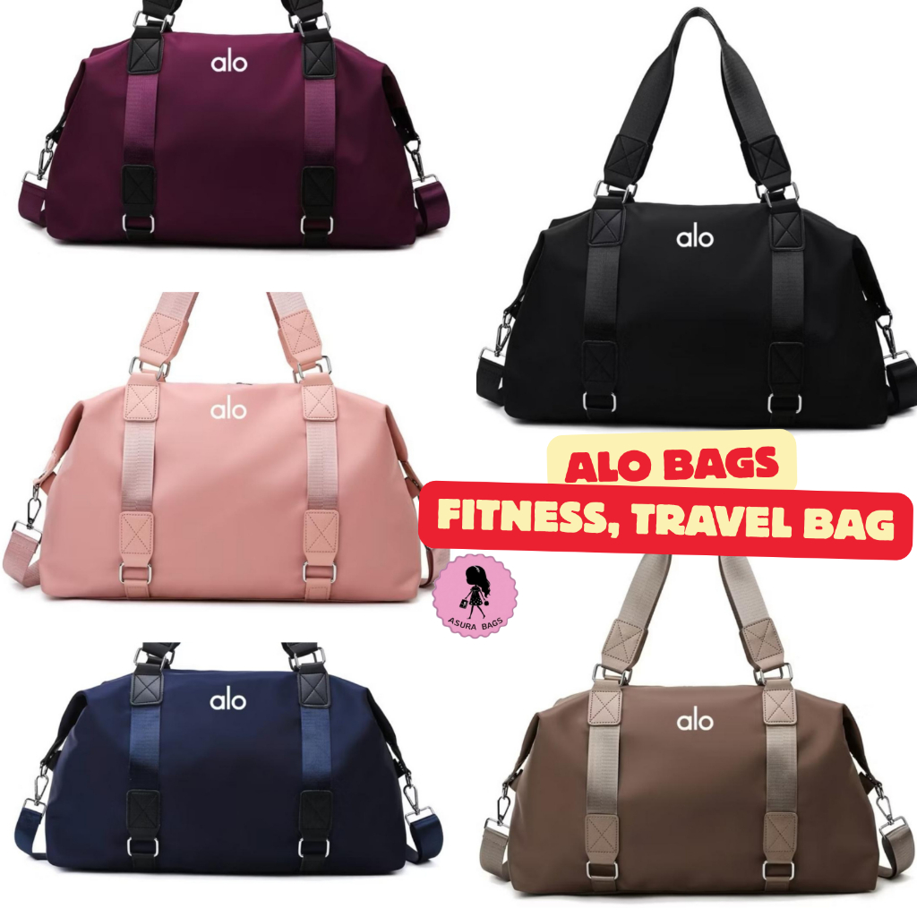 ASURA Tas Olahraga Alo Unisex Hyrox Gym Bag Fitness Padel Yoga Pilates Swimming Travel SlingBag
