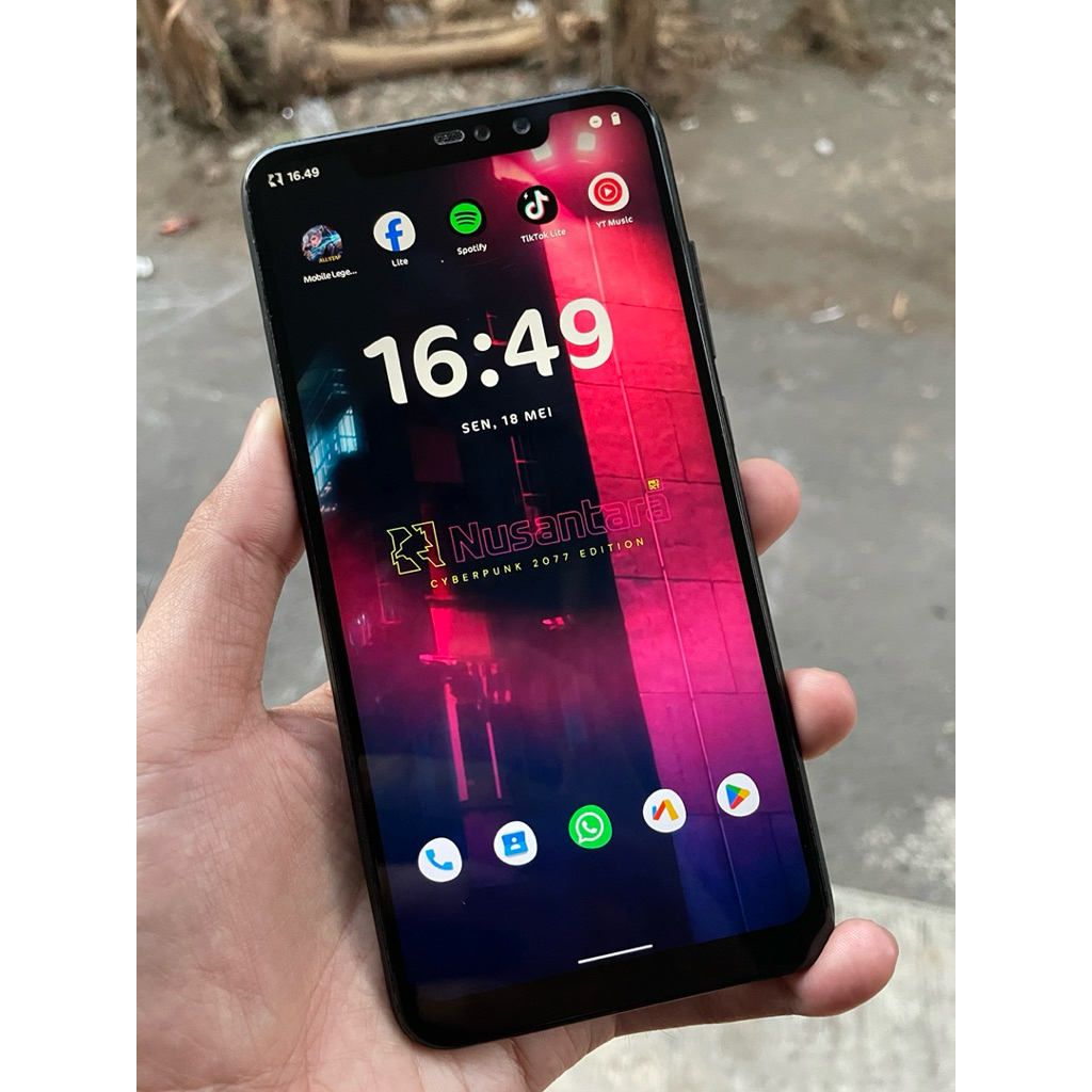 Redmi Note 6 Pro 3/32GB Custom ROM Second Mulus Resmi Indonesia