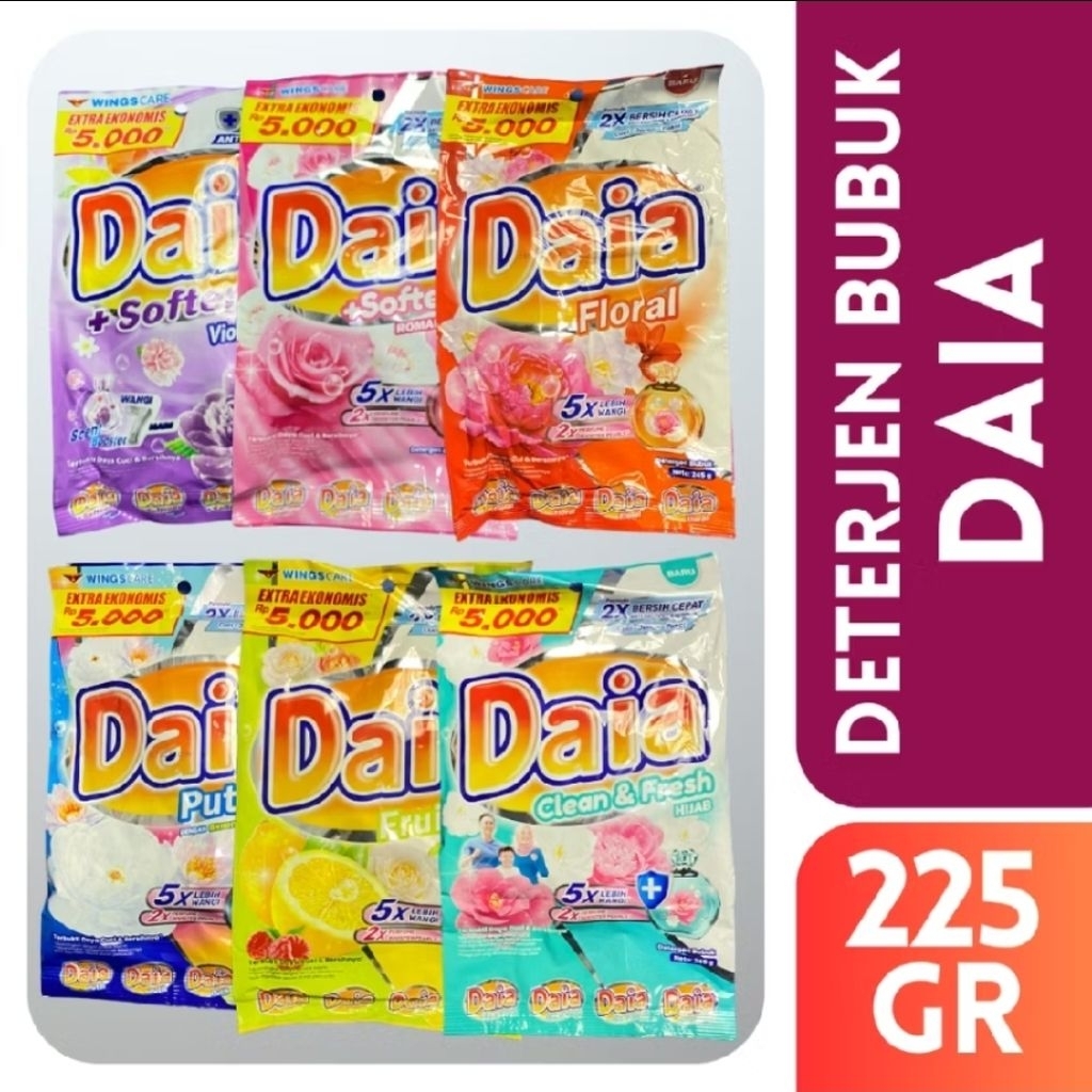DAIA detergen bubuk 5000an / daia 5000