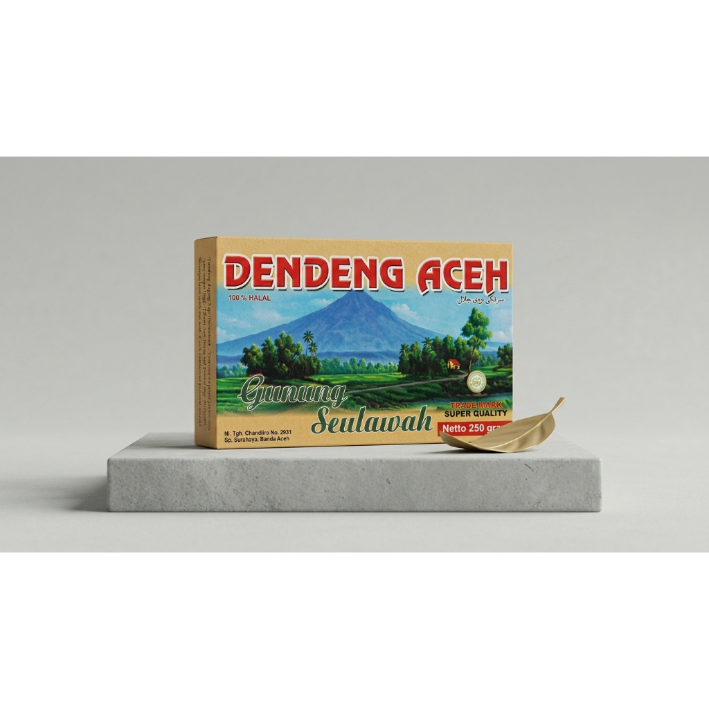 Gunung Seulawah Dendeng Sapi 250 Gr - Makanan Ringan Daging Sapi Berkualitas Tinggi & Hygienis