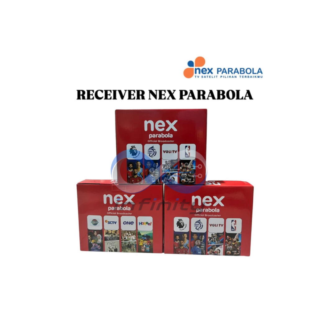 Receiver Nex Parabola Merah
