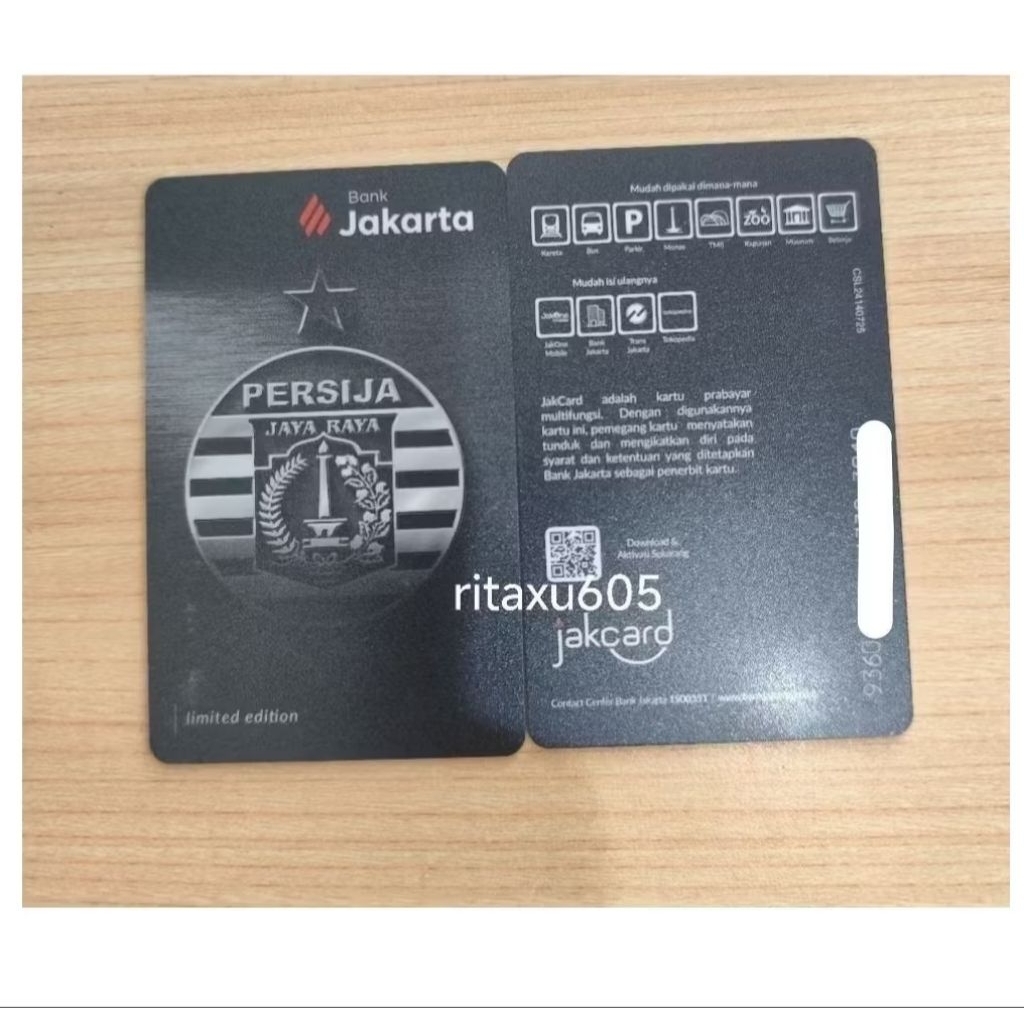 kartu bank jakarta dki jakcard BARU e money jlingko masuk ragunan edisi terbaru