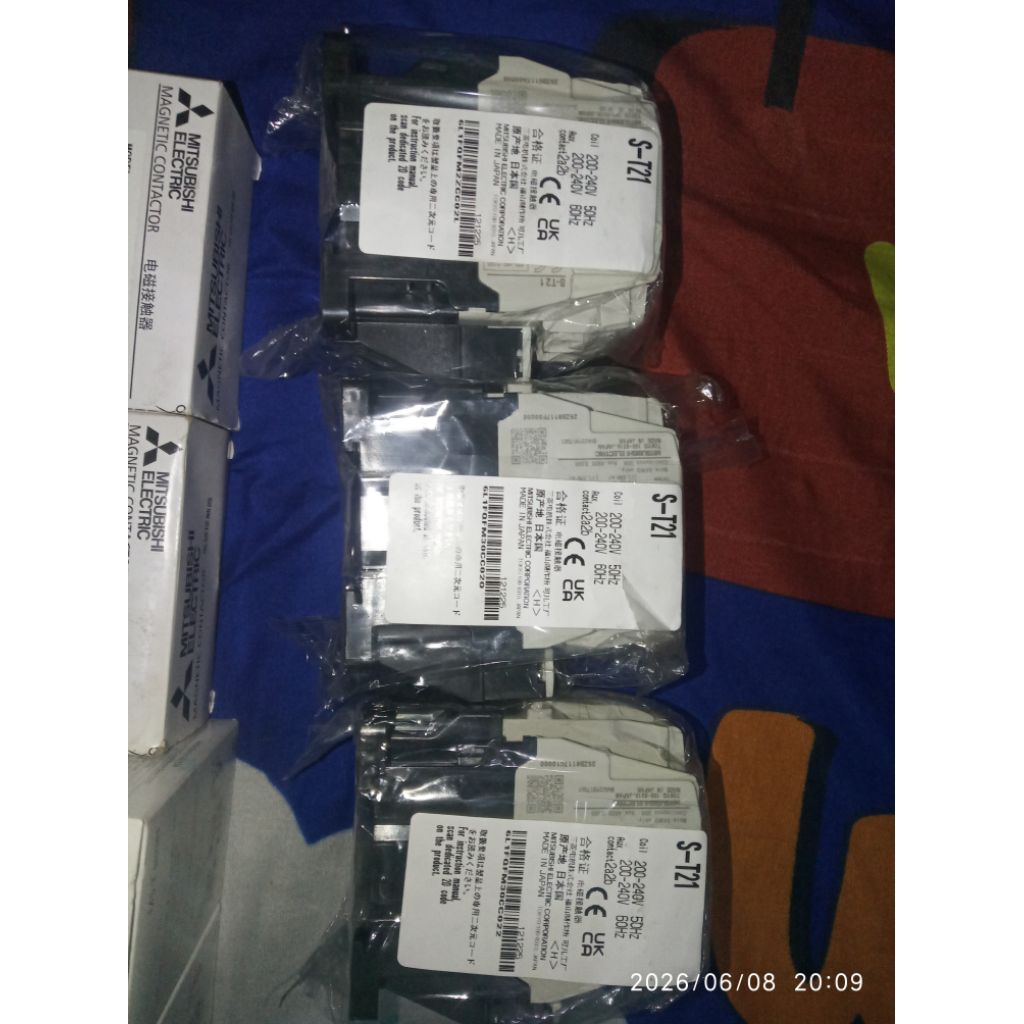 MITSUBISHI CONTACTOR + OVERLOAD