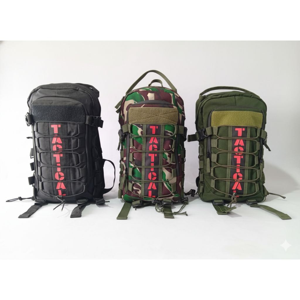 TAS Sepeda TACTICAL Loreng ARMY