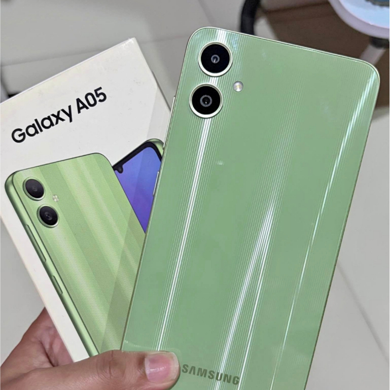 Samsung Galaxy A05 Ram 6/128 Fullset Bekas Sein Indo Bergaransi Resmi Second