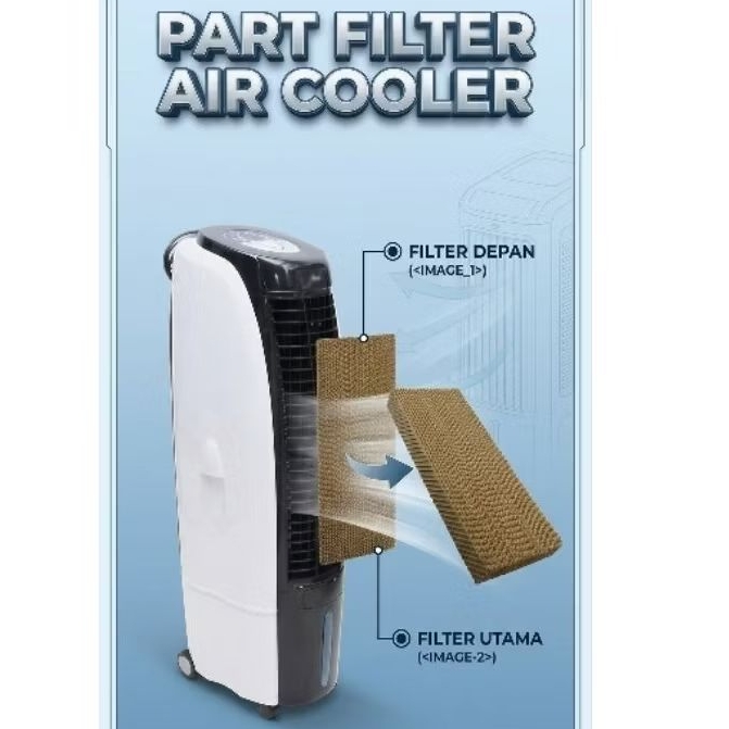 Part filter honeycomb Kris Air Cooler 2500 CMH