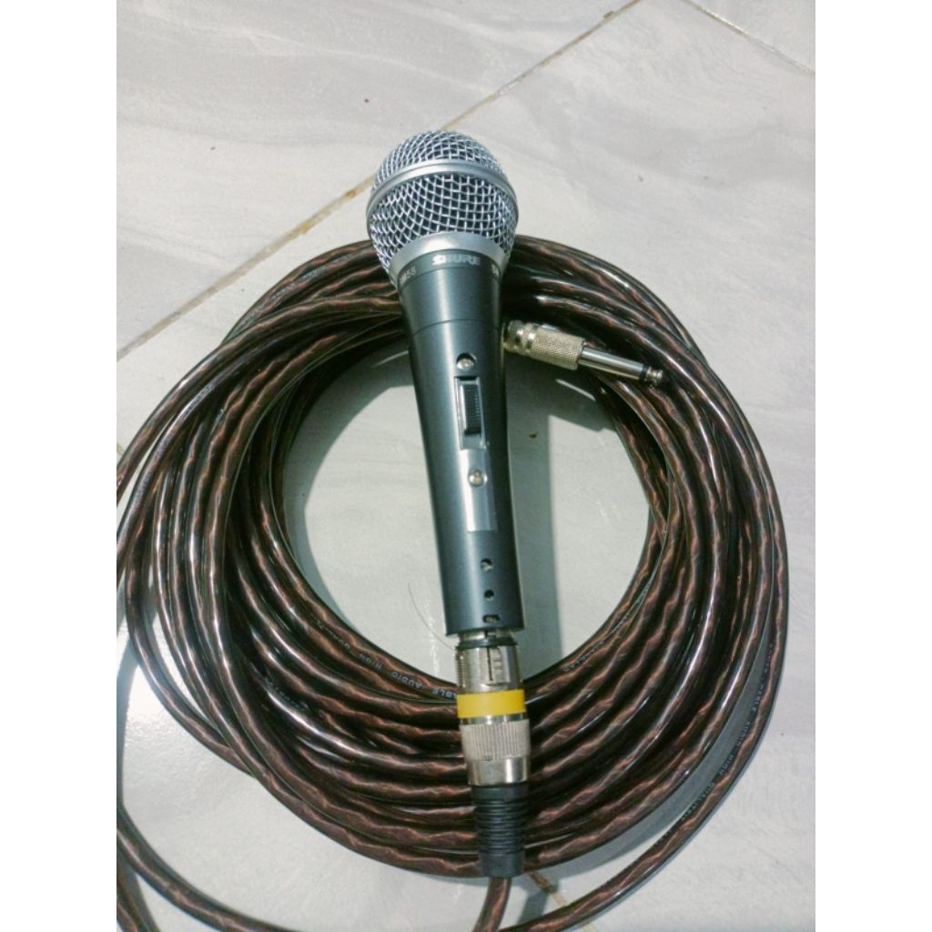 microfon karaoke  ,mic kabel bodi kokoh