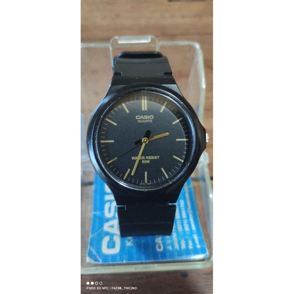JAM CASIO MW240 SECOND ORIGINAL