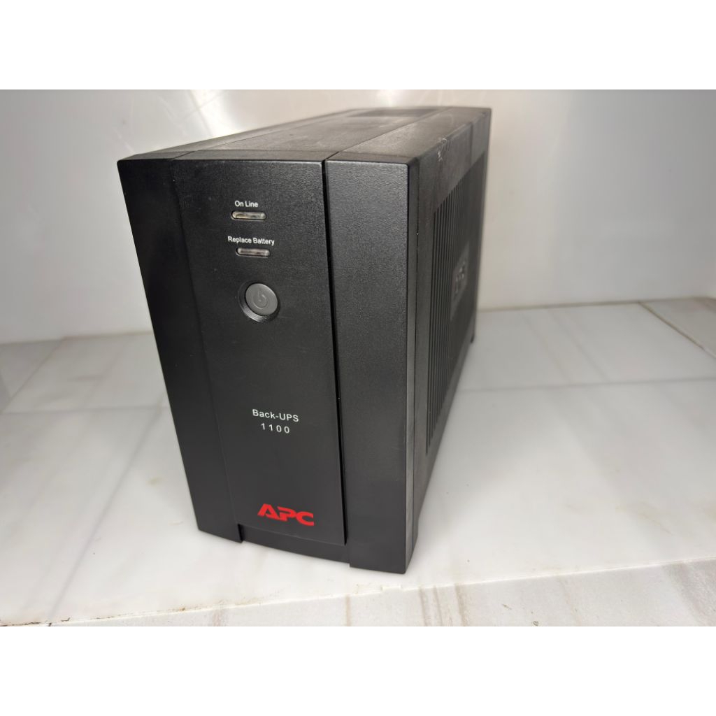 UPS APC BX1100LI-MS 1100VA 550W DIJUAL TANPA AKI SECOND NORMAL