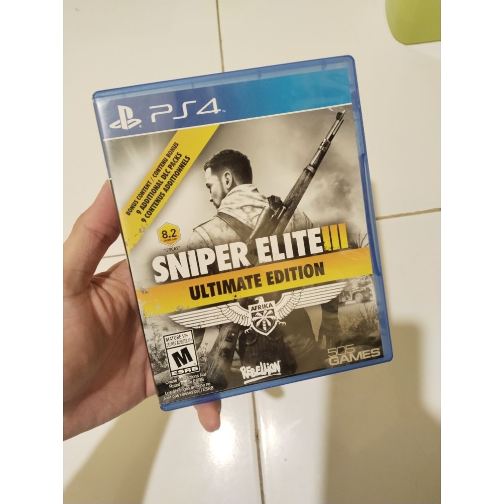 bd kaset ps4 sniper elite 3 III ps 4 PlayStation 4 ps4