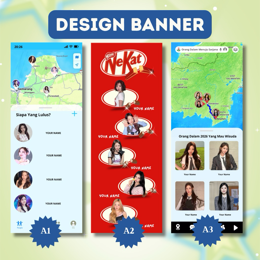 Jasa Desain Banner Wisuda