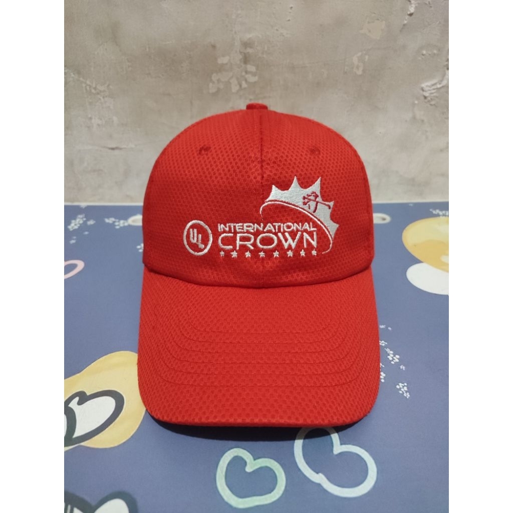 Topi Caps JDX Multisport Golf Merah