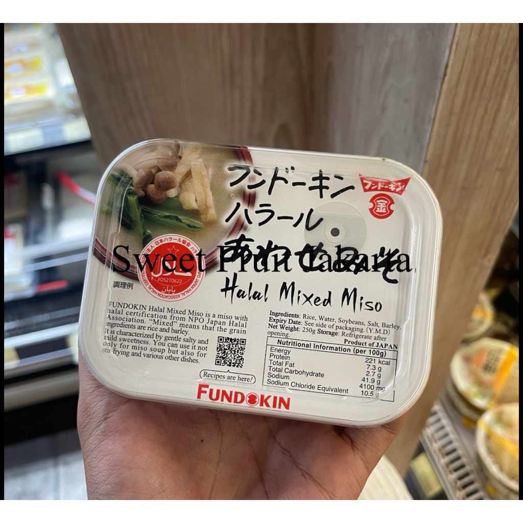 Fundokin Halal Mixed Miso / Miso Jepang Halal / 250 grm