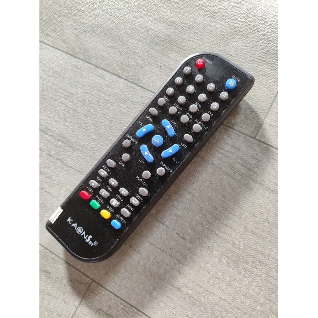 remot kaonsat 899 hd set top box dvb t2 second original