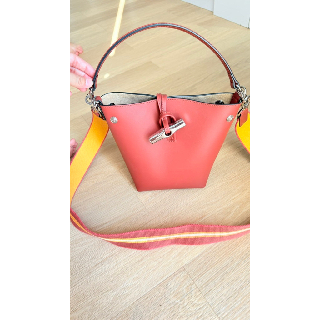 Longchamp Le Roseau Bucket Small