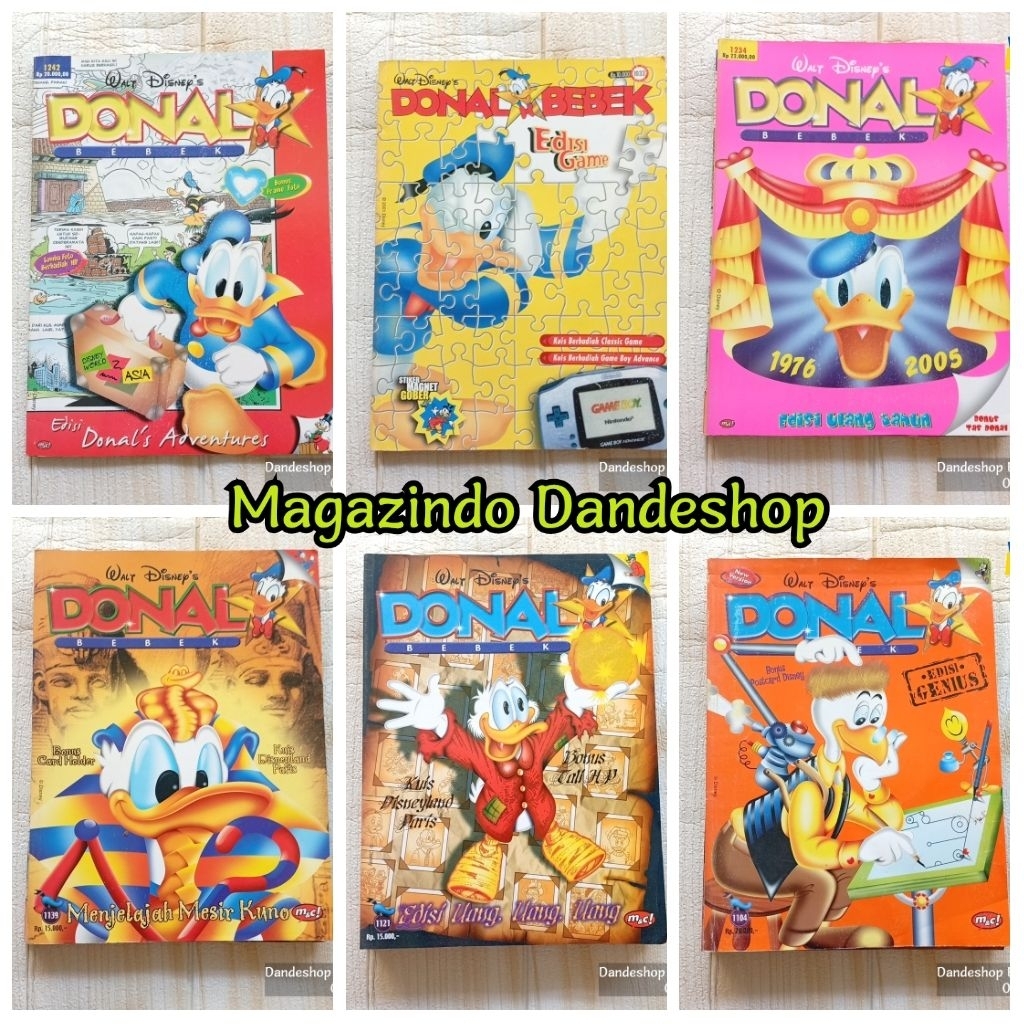 Album DONAL BEBEK edisi khusus spesial tebal komik warna