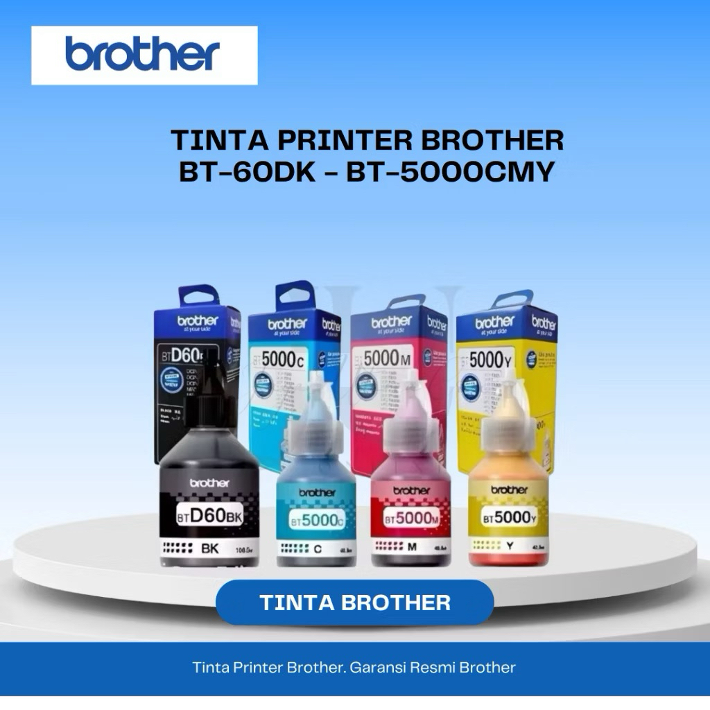 TINTA PRINTER BROTHER BTD60BK BLACK/Brother DCP-T310 Brother DCP-T510W Brother DCP-T710W Brother MFC