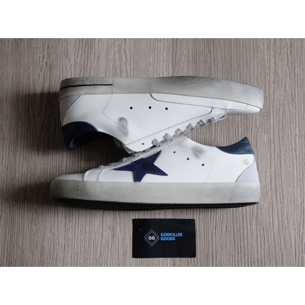 GGDB Superstar LTD White Blue Navy Star