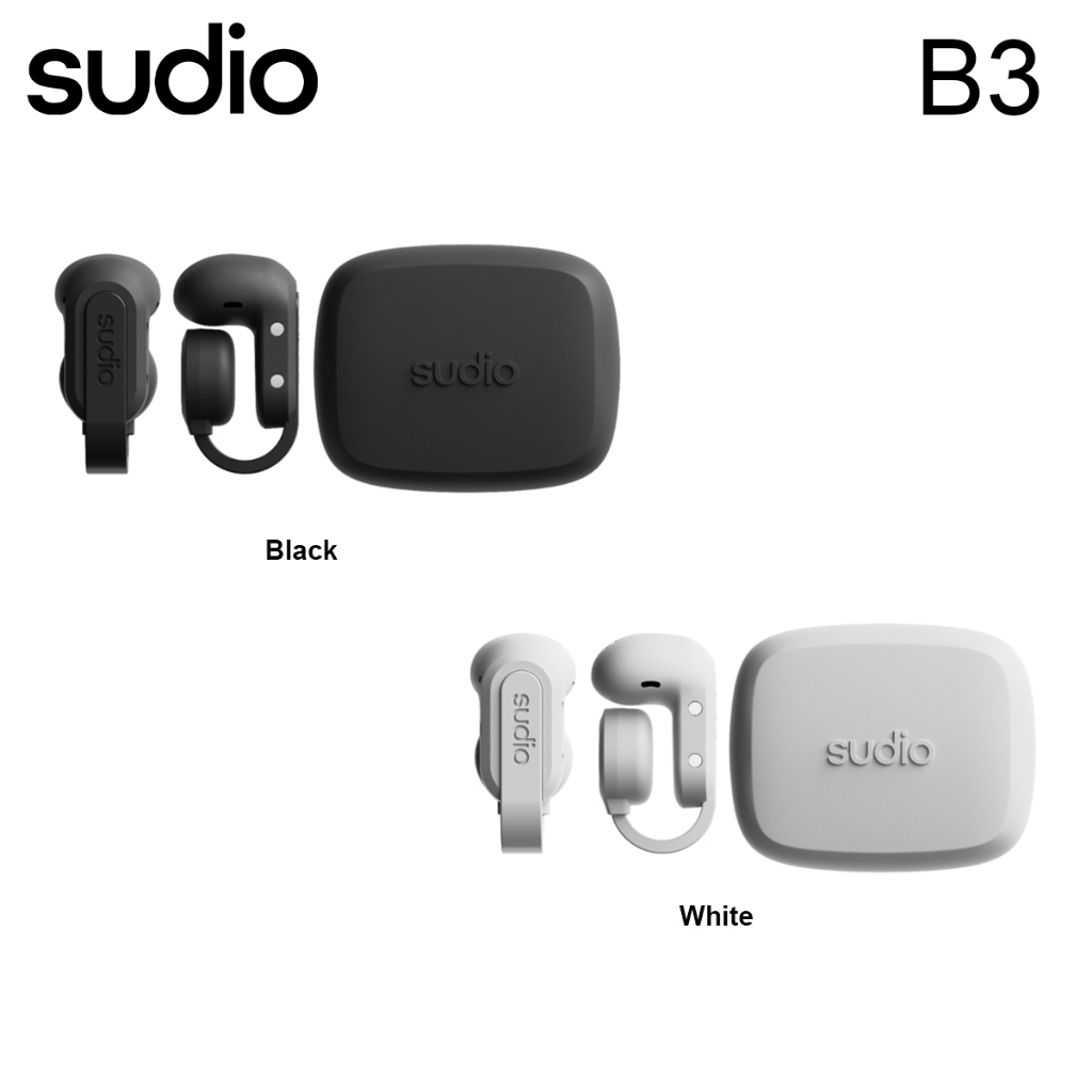Sudio B3 The Open Multitasking Earbuds Open Ear Earphone TWS Bluetooth 6.0