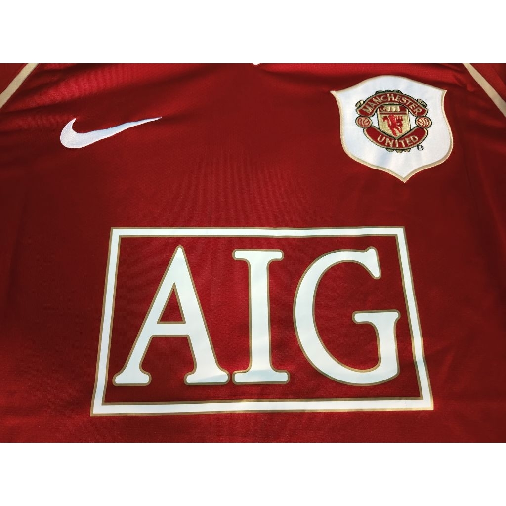 Jersey Sepak Bola Manchester United Home Retro 2006/2007