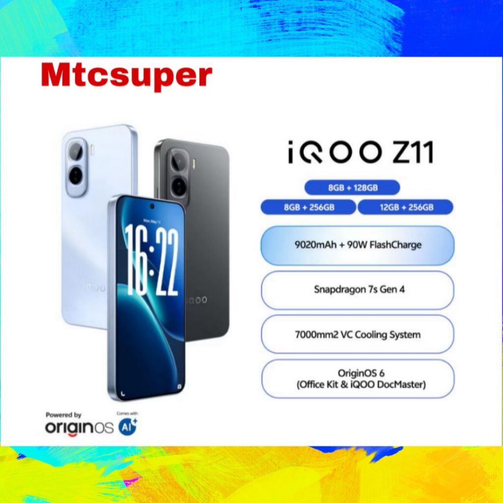 IQOO Z11 5G 8/256GB | 12/256GB GARANSI RESMI