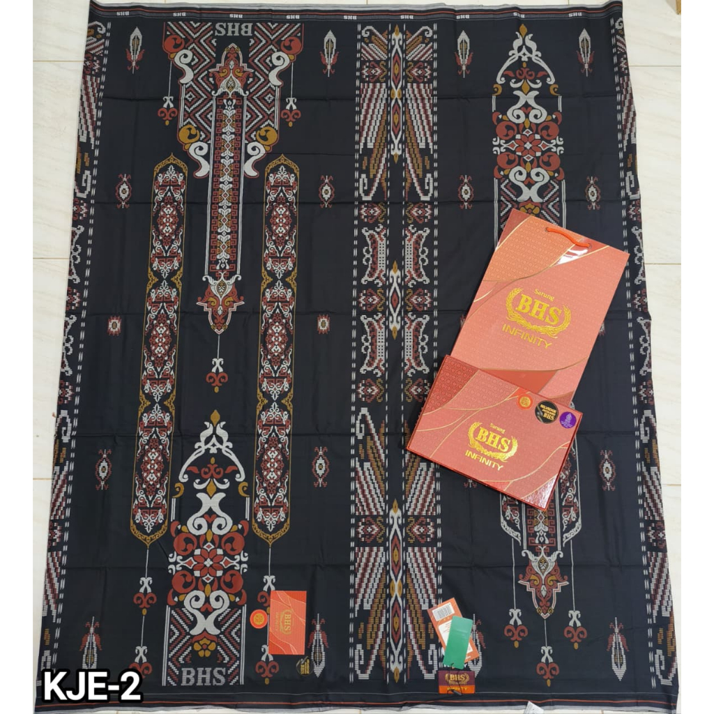 Sarung BHS INFINITY GOLD KEMBANG| BHS INFINITY GOLD KJE KJD PKB Murah| Sarung BHS Mewah dan Elegan