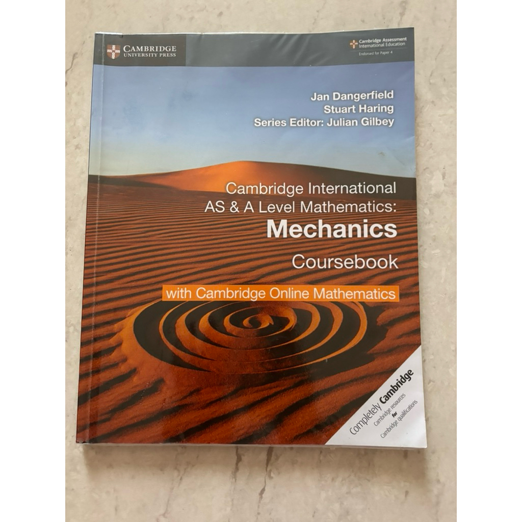 [PRELOVED] Cambridge International As & A Level Mechanics Coursebook