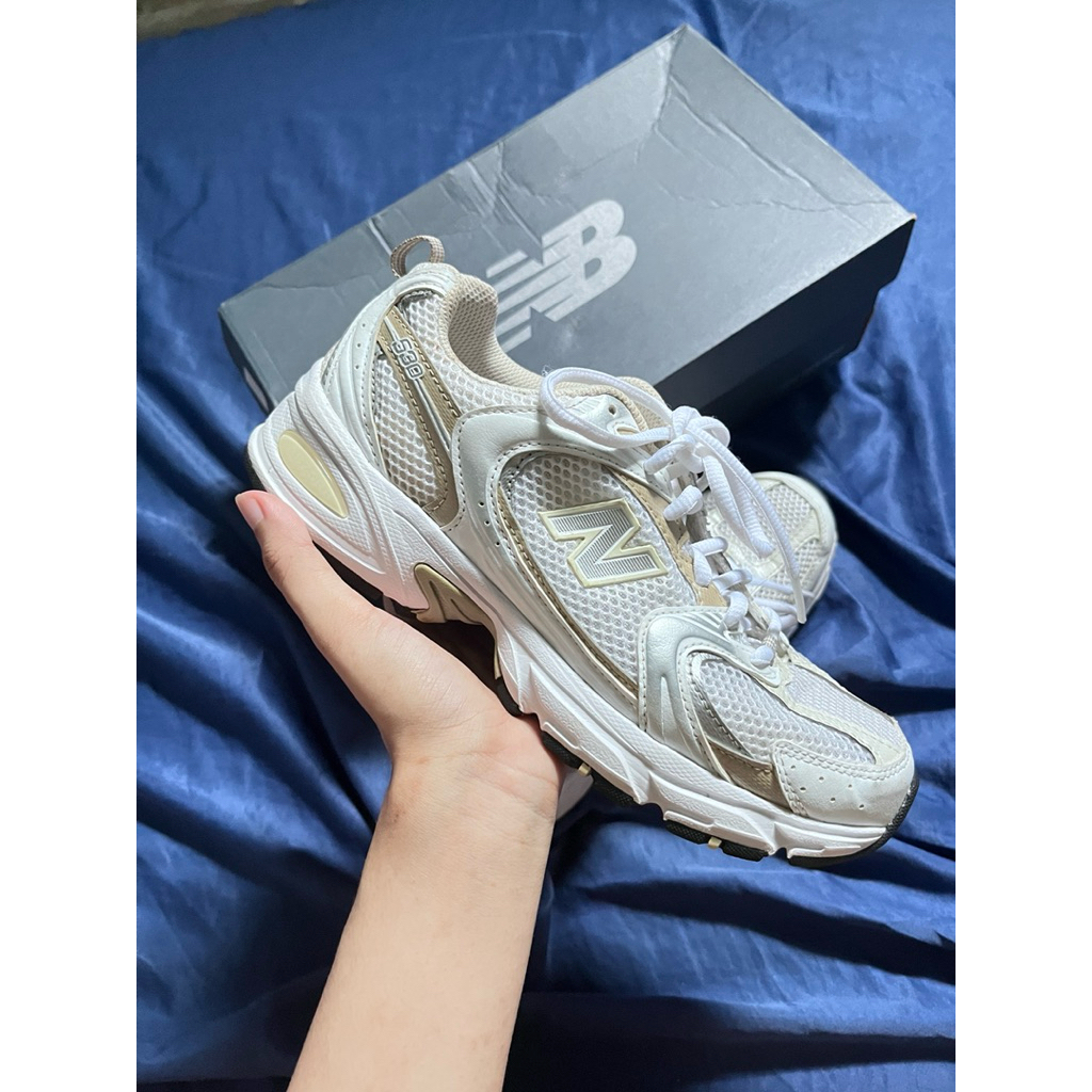 (PRELOVED) New balance 530 second ori - white retro size 37,5