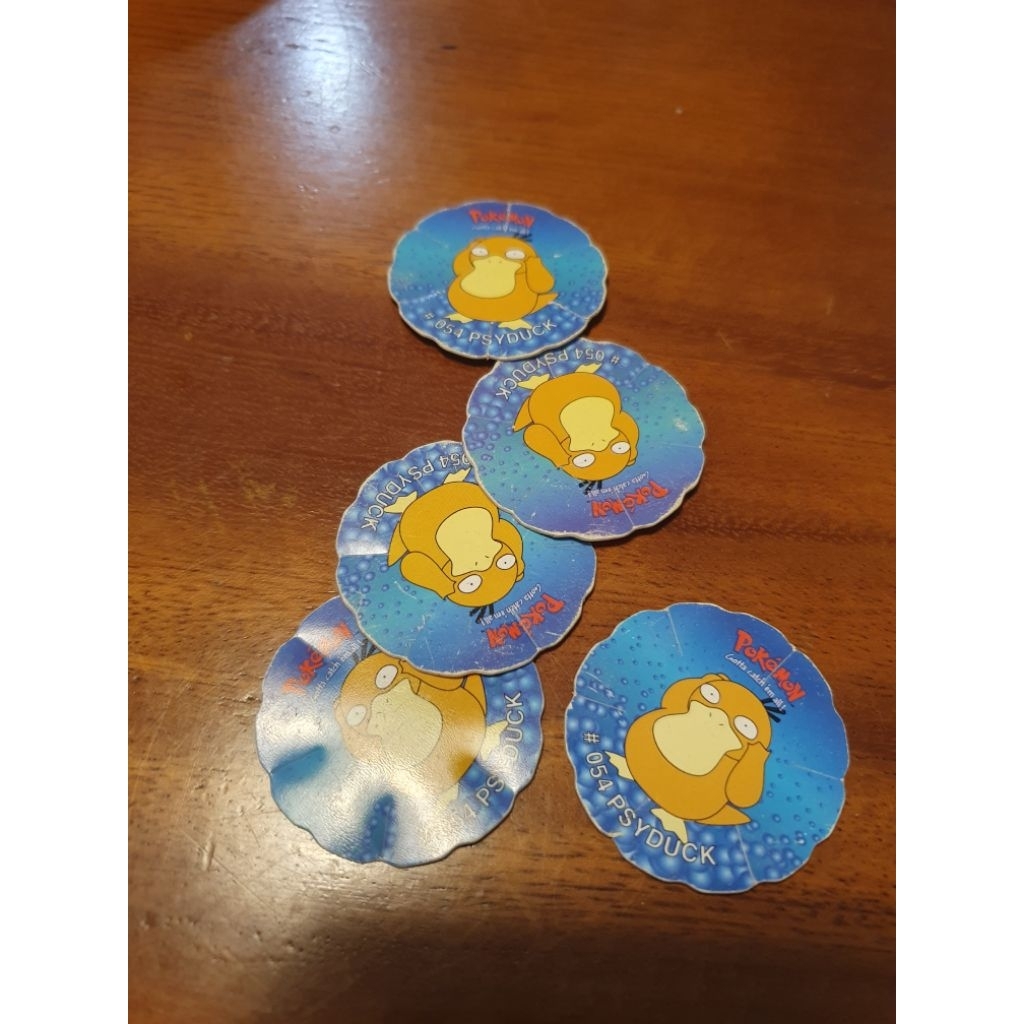 Tazos Smash Pokemon Psyduck