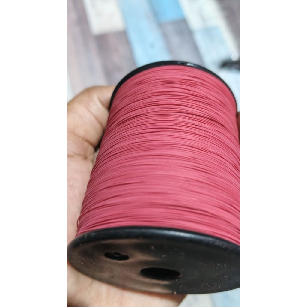 senar gelasa. (putus.) gelasan baru  1 on /100 gram layak pakai  perbobin 2000 yard