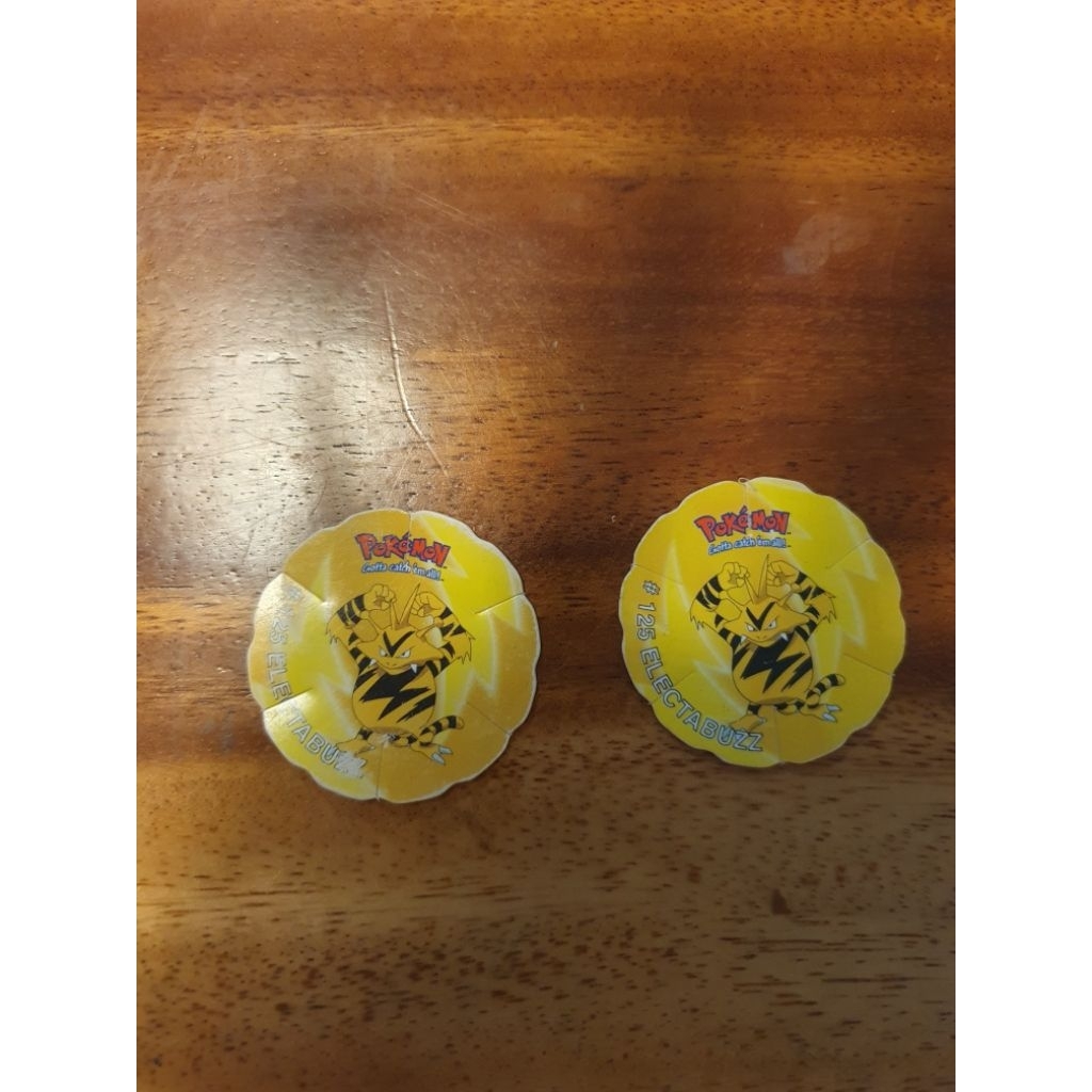 Tazos Smash Pokemon Electabuzz