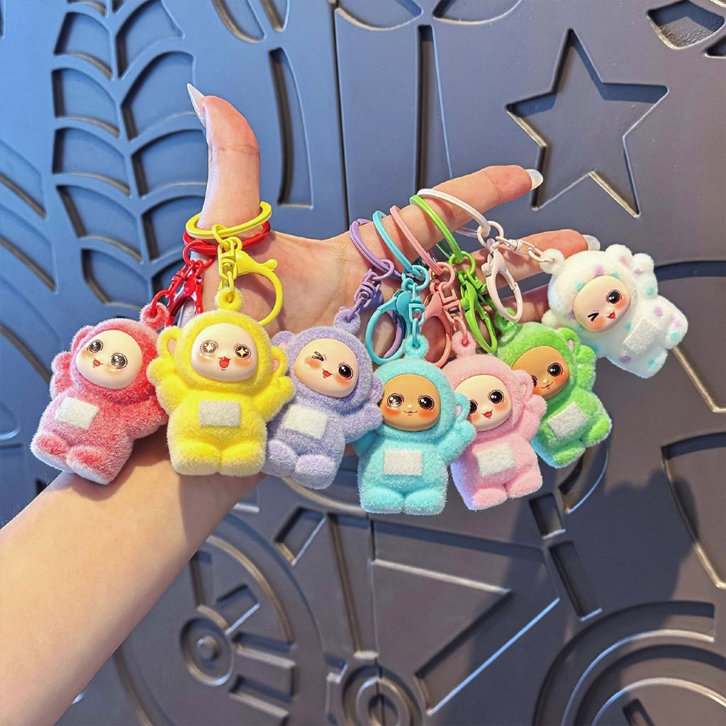 Gantungan Kunci Bag Charm Akserori Tas Teletubbies Lucu