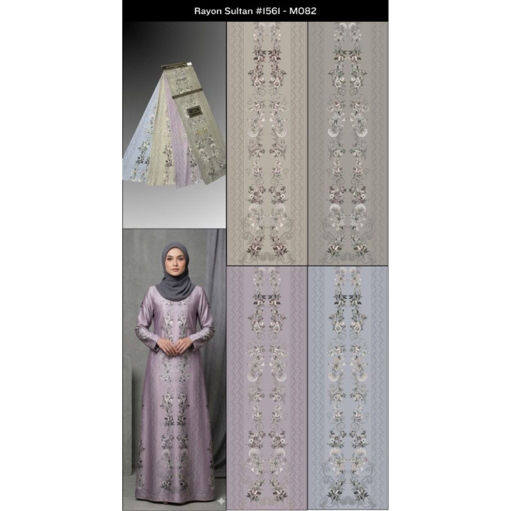 Kain roll Rayon sultan Grosir murah HARGA 1 ROLL 60 YARD