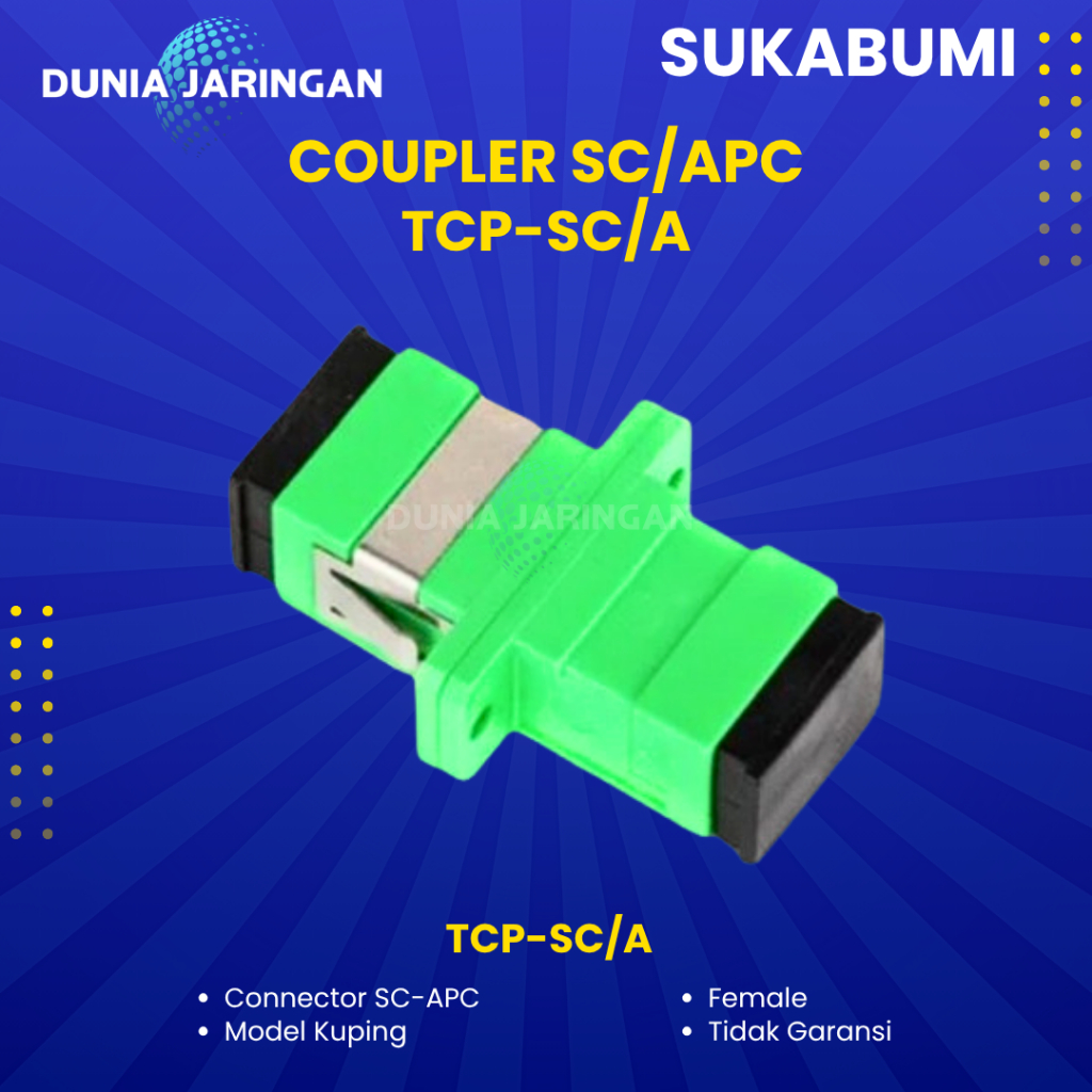 SC/APC Female to SC/APC Female Adapter | SC/APC F-SC/APC F FO Coupler