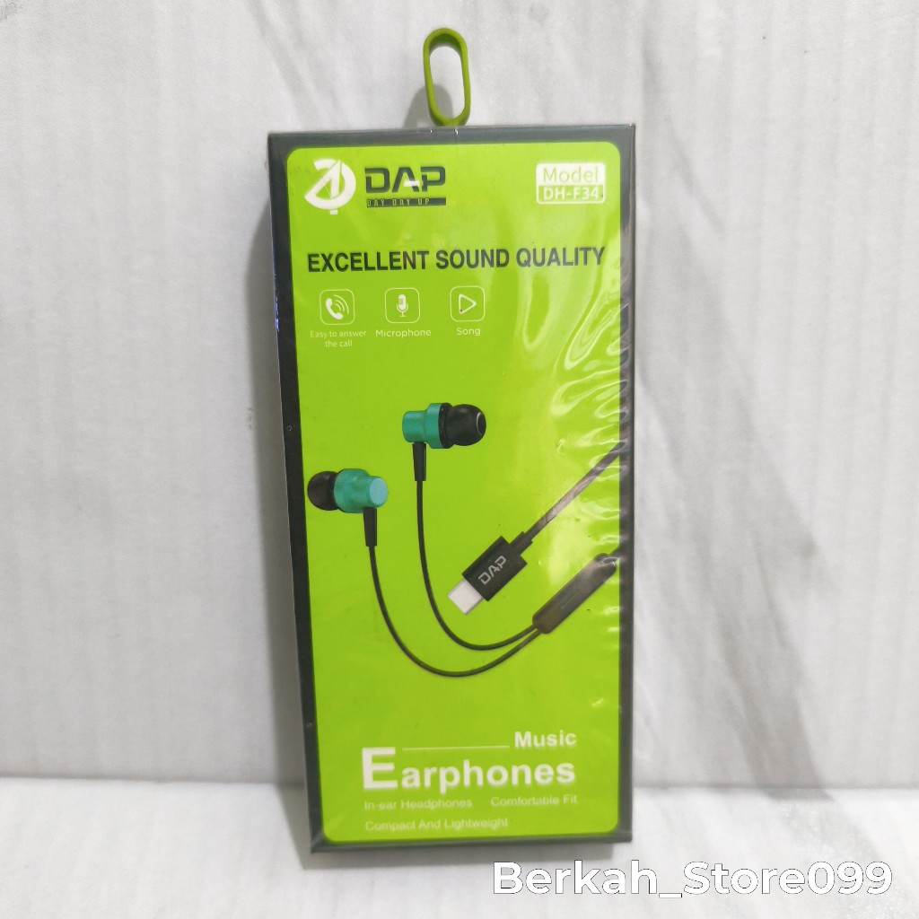 Headset Port Colokan Type C DAP DH-F34 Universal