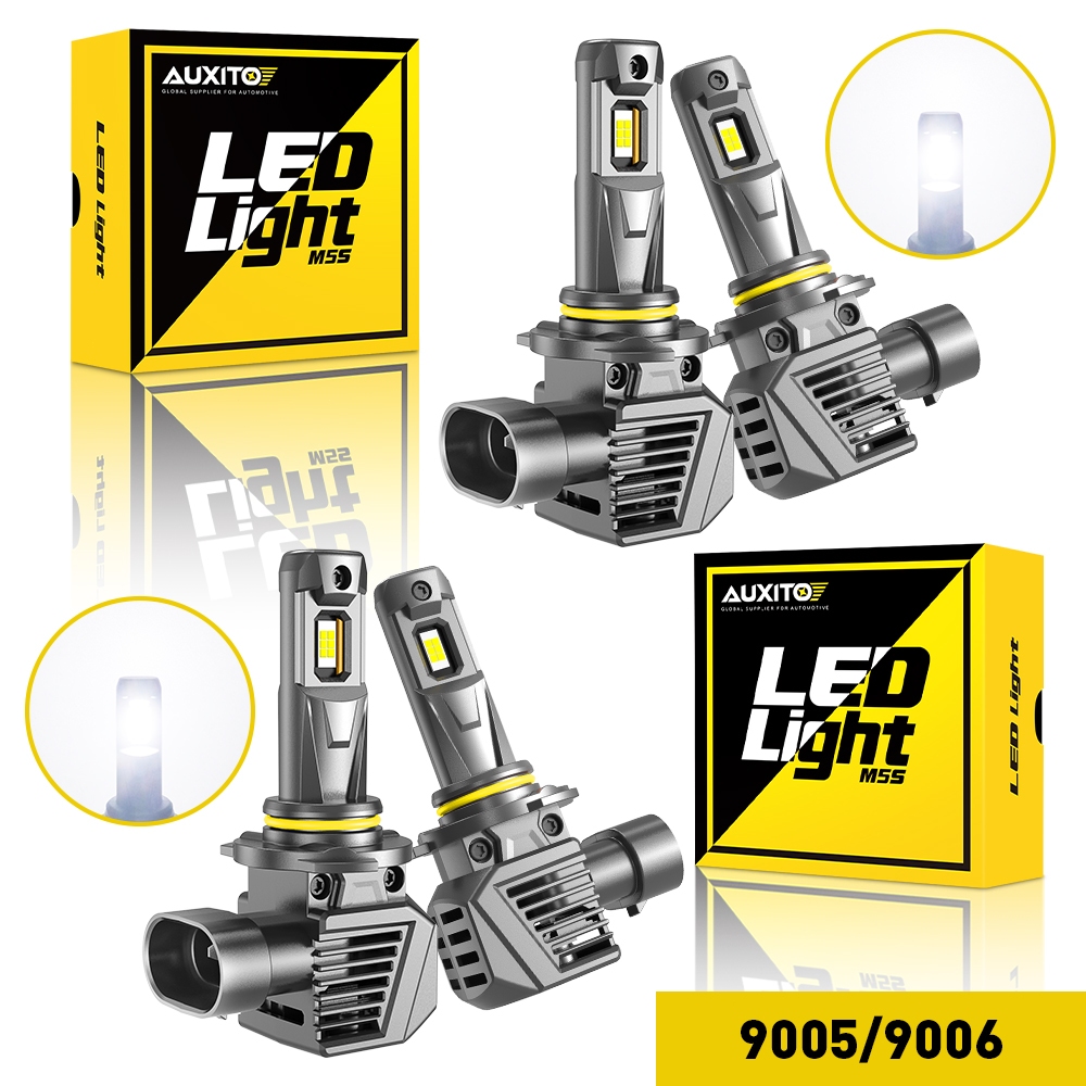2PCS Lampu LED Mobil 9006 HB4 9005 HB3 120W 30000LM 6500K Putih  IP67 PNP Headlamp