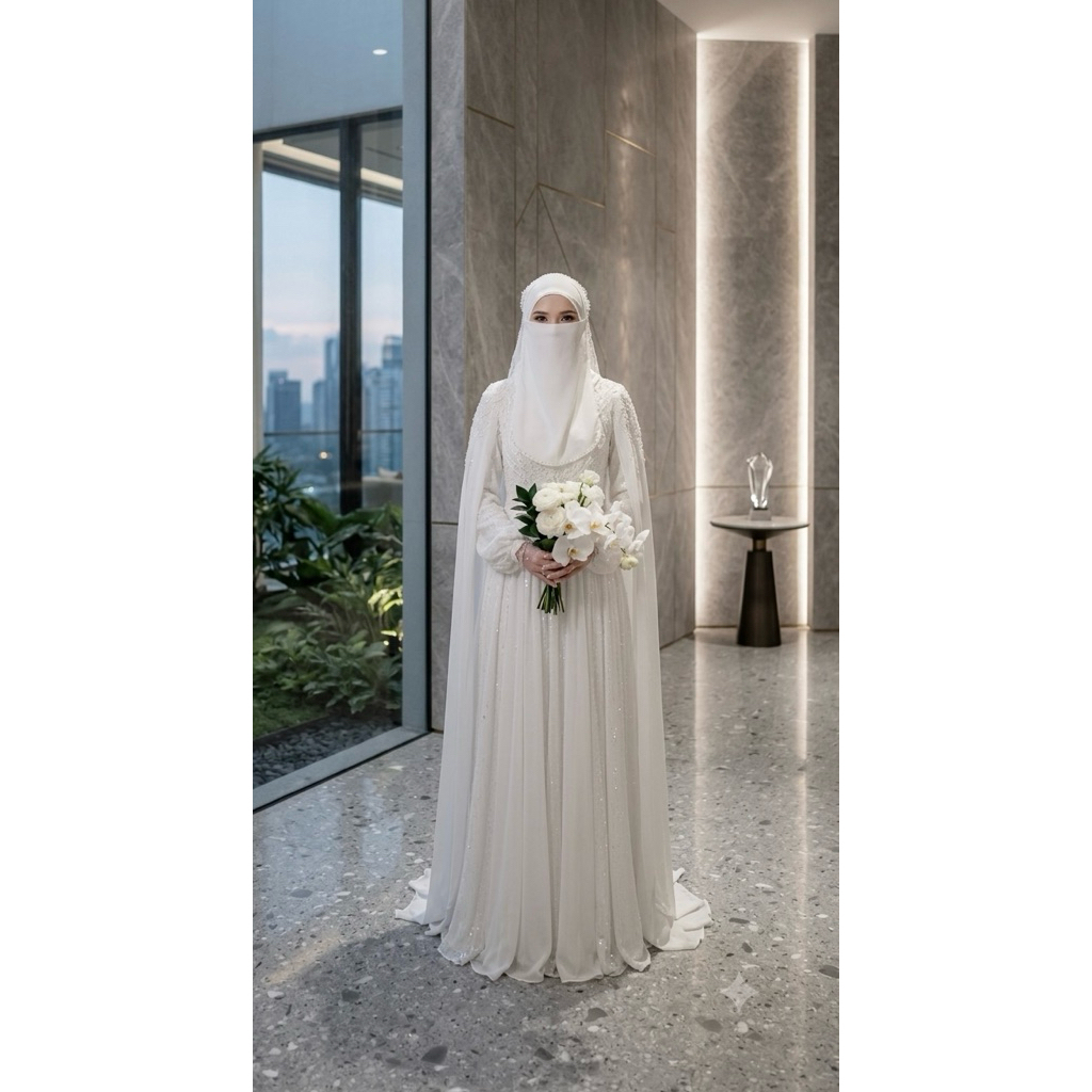 gaun pengantin malaysia melayu gaun walimah syari gaun pengantin syari gaun akad gaun melayu gaun pe
