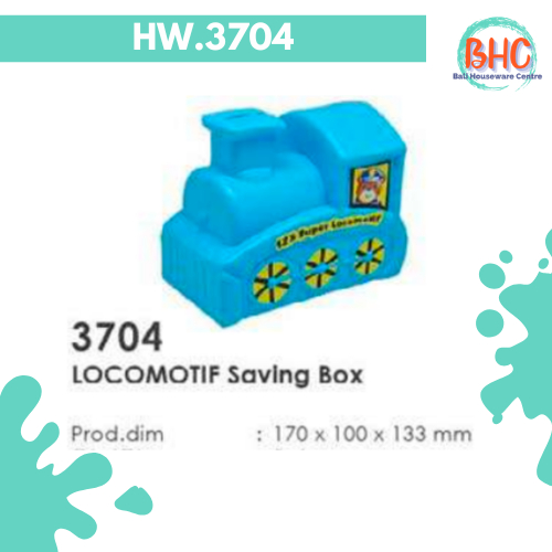 CELENGAN LOCOMOTIF | LOCOMOTIF SAVING BOX | CELENGAN UNIK