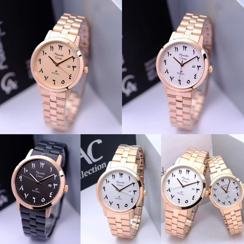 NEW | Jam Tangan Alexandre Christie 1007 AC1007 Arabic Dial (ORIGINAL)
