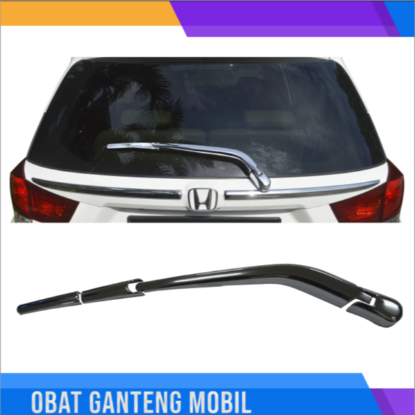 Cover wiper belakang chrome Mobilio 2014-2022