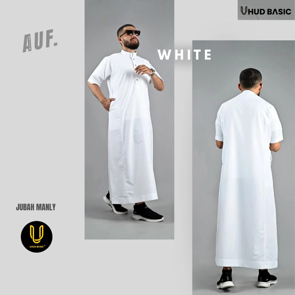 JUBAH MANLY || UHUD BASIC || AUF MOSLEM