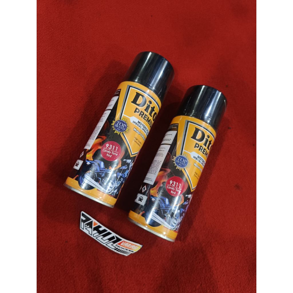 CAT DITON PREMIUM CANDY TONE RED DITON PREMIUM 9311 CAT DITON PREMIUM SEMPROT