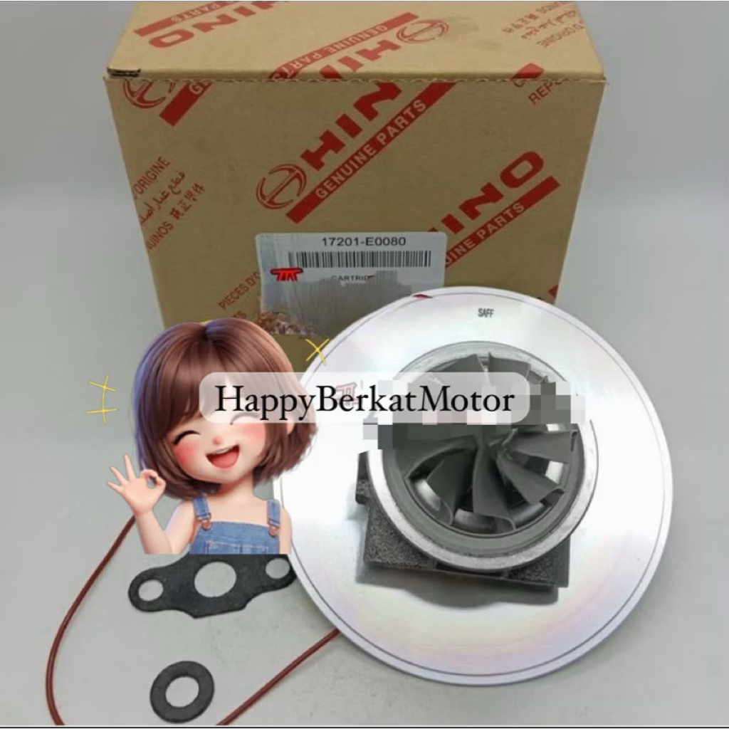 CATRIGE TURBO KATRIK HT 24 V 17201 E0080