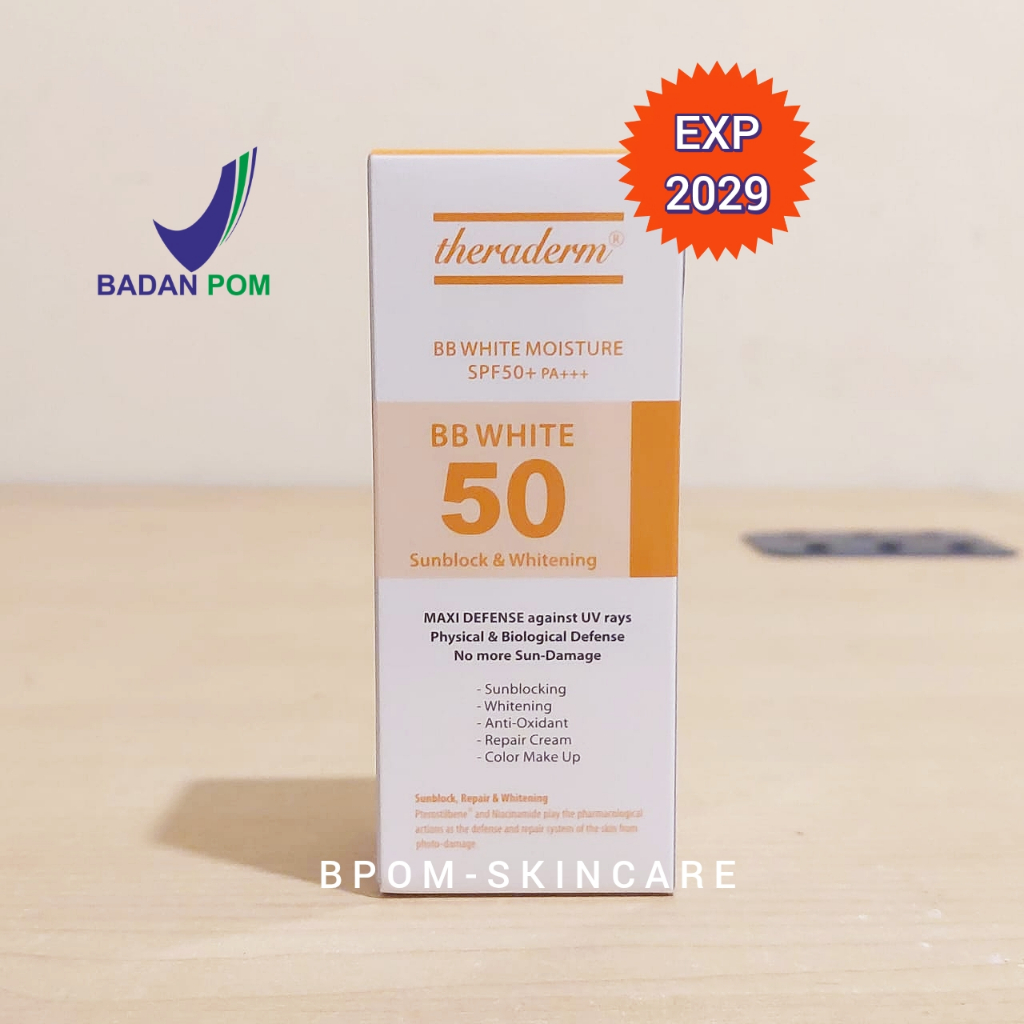Theraderm BB White Moisture SPF50 Whitening Sunblock Cream from Korea