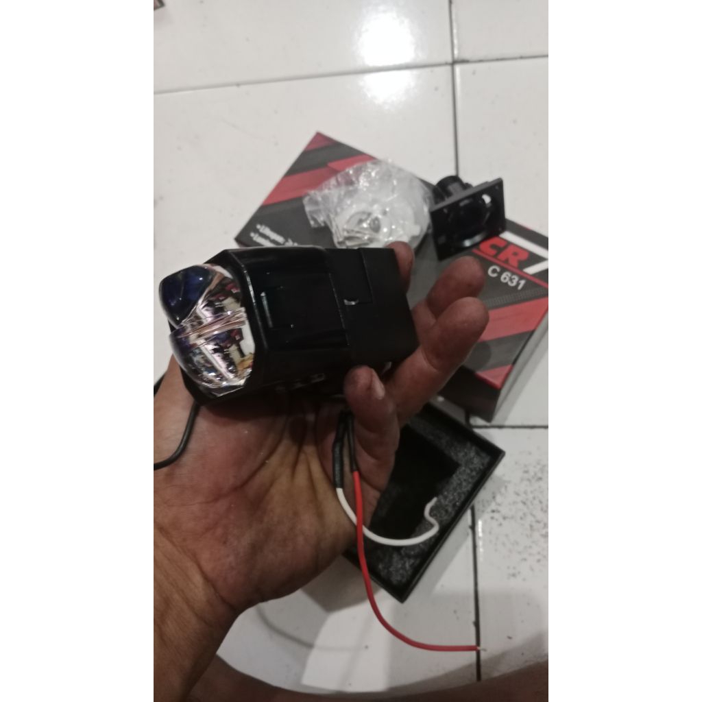 Biled 1,5 inch super terang cr7 c 631 bilet CR7 C 631 original
