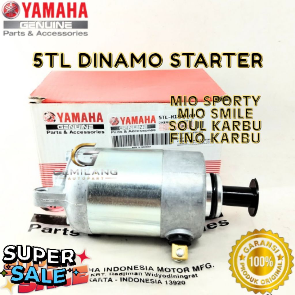 DINAMO STARTER KODE 5TL, DINAMO STARTER MIO SPORTY, DINAMO STARTER MIO SMILE, DINAMO STARTER SOUL KA