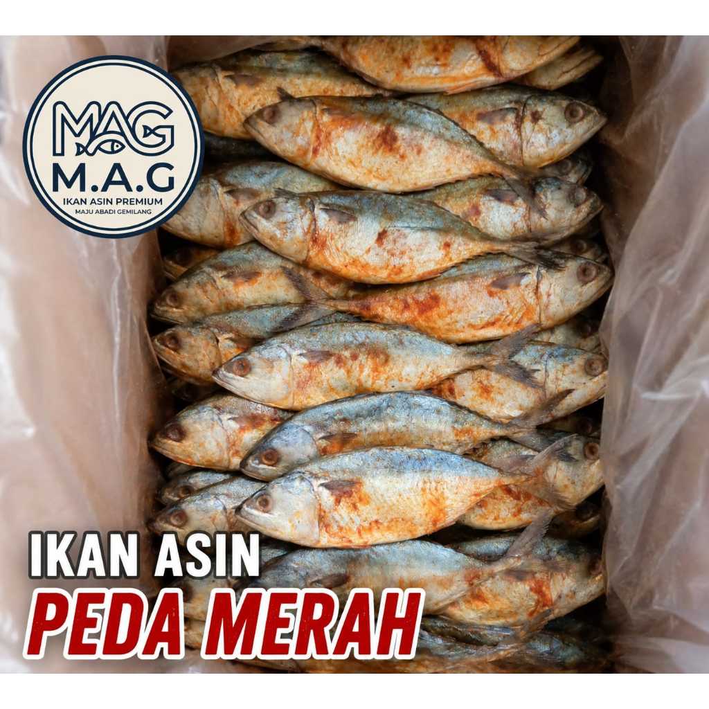 ikan asin peda / peda merah / kembung baceman