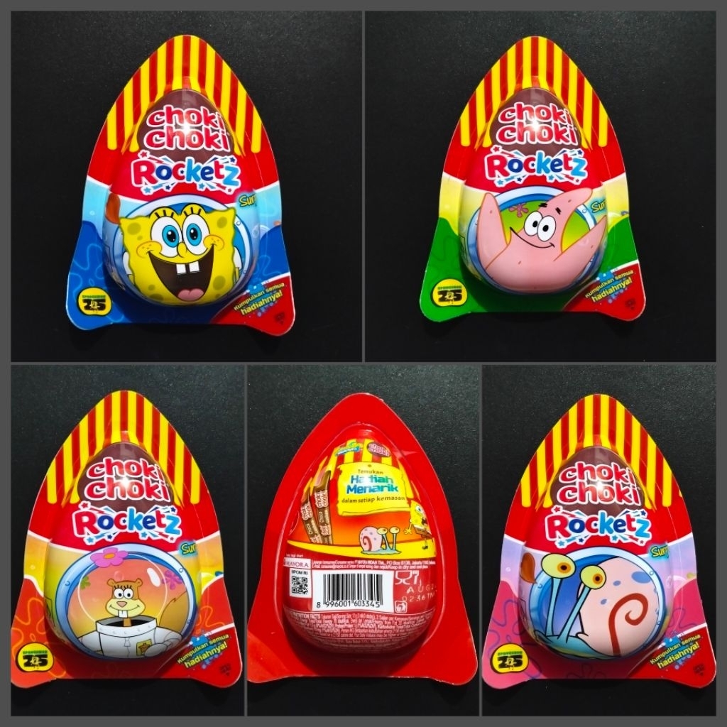 Hanya Kemasan | Choki Choki Rocketz Surprise | Spongebob Squarepants