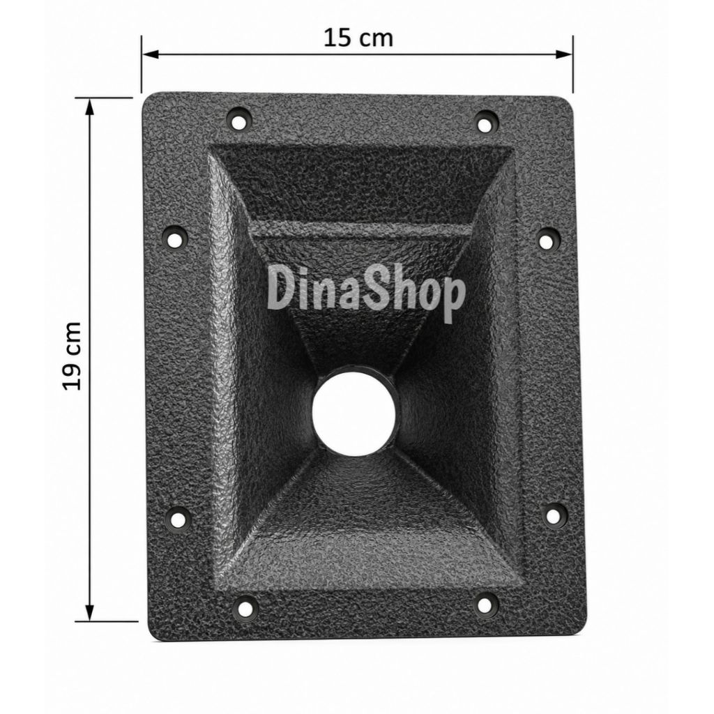 Horn Tweeter 15x19 Variasi Bahan Alumunium Cor